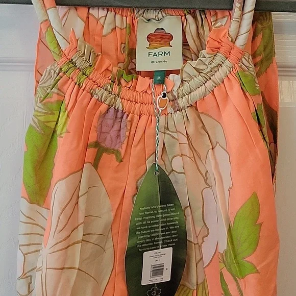 FARM RIO Mixed Neon Garden Mini  Dress NWT - Picture 8 of 11